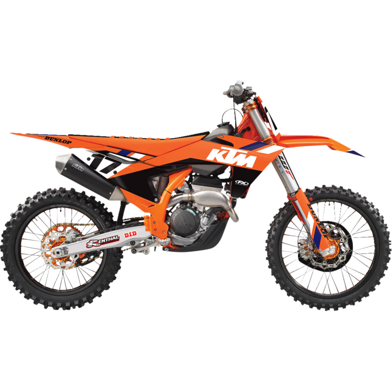 EVO GRAPHIC KIT SHROUD/AIRBOX KTM SX65 02-08