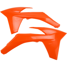 KTM ORANGE MULTIFIT RADIATOR SHROUD