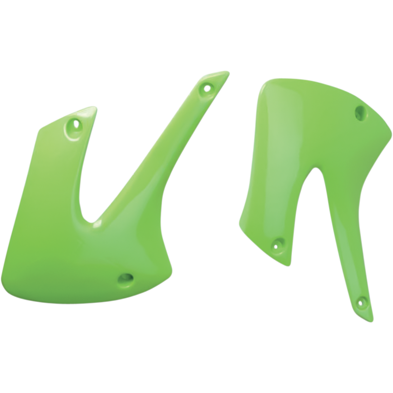 KX85 01-13 RAD COVER KX GREEN