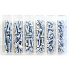 M6 8mm Hex Flange Bolt Assortment 1  (Kt)