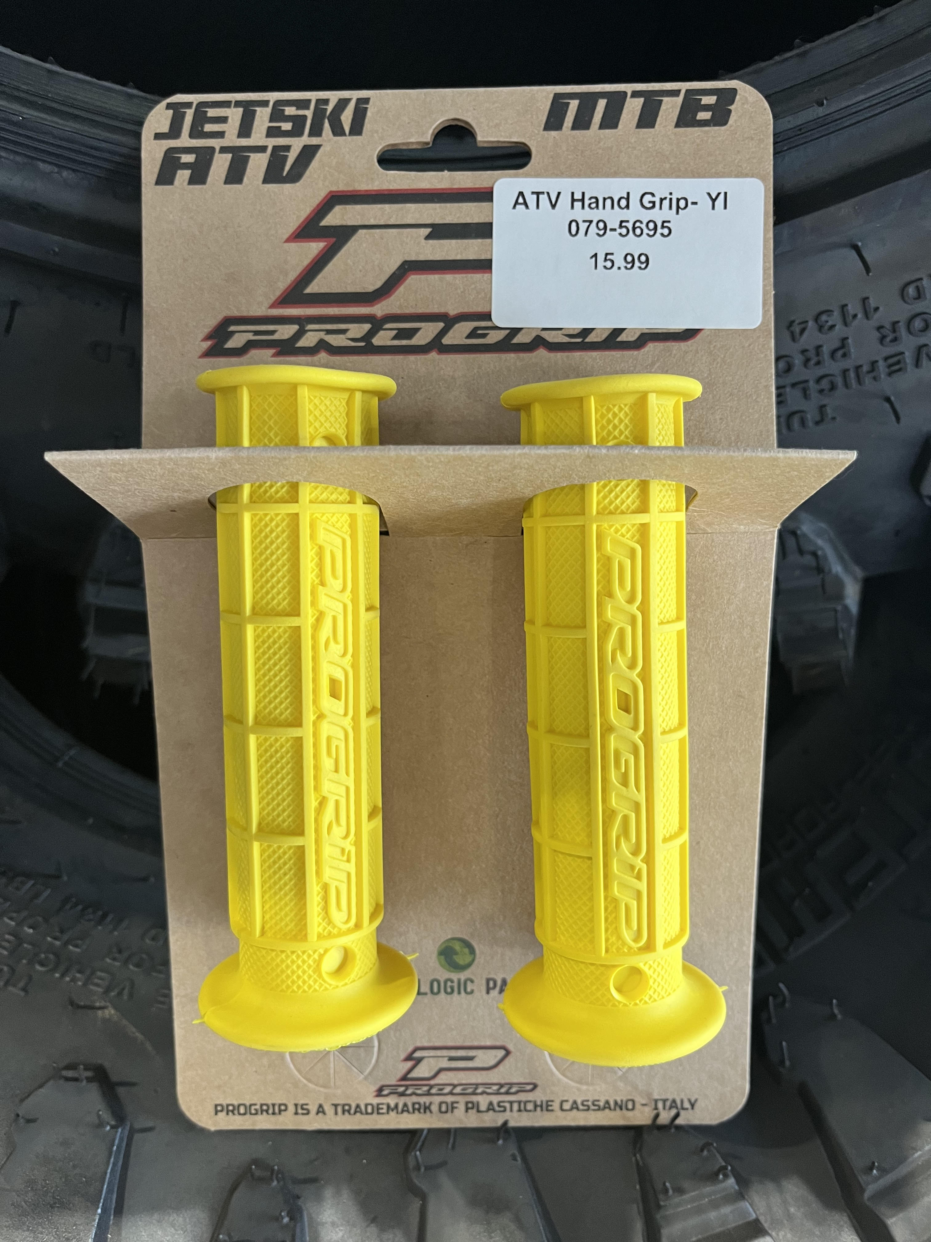Progrip Black & Yellow Race Grips – Soft Compound For Ducati, Aprilia, Cagiva, MV Agusta (724)
